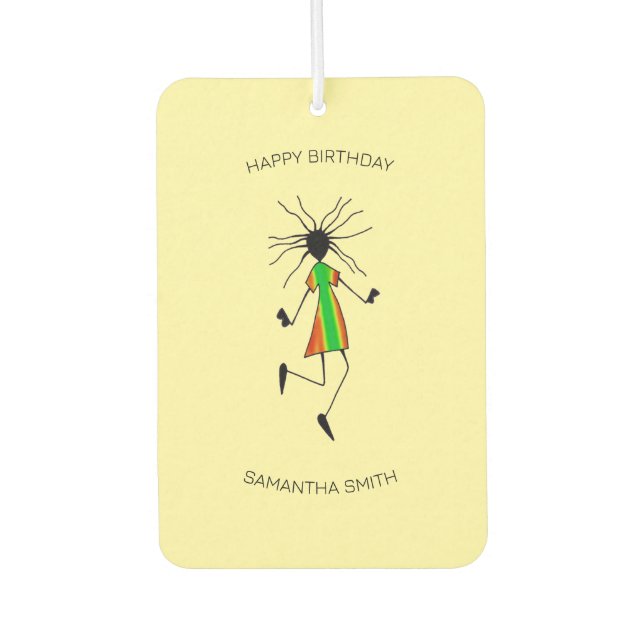 Herzlichen Glückwunsch zum Geburtstag, Phantastisc Autolufterfrischer (Vorderseite)