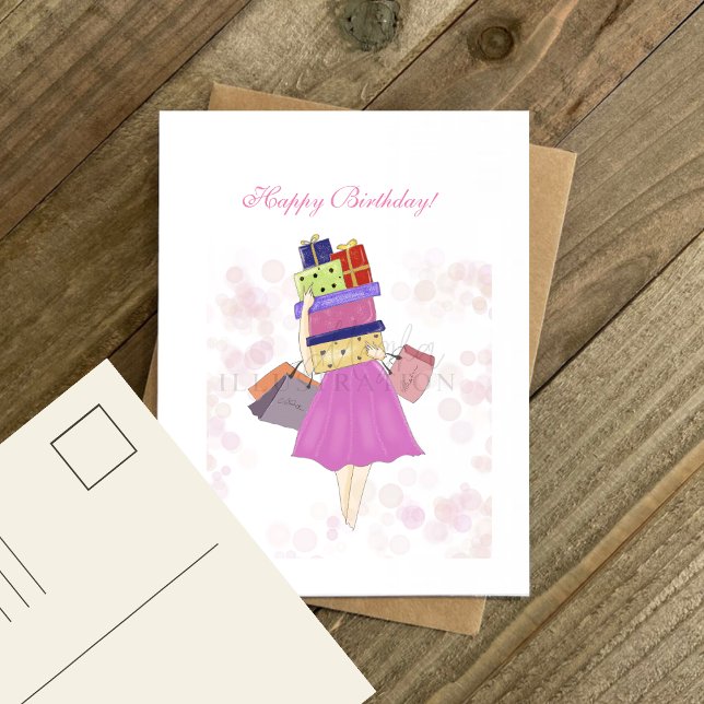 Herzlichen Glückwunsch zum Geburtstag, Postkarte (Von Creator hochgeladen)