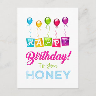 Herzlichen Glückwunsch zum Geburtstag! Postkarte