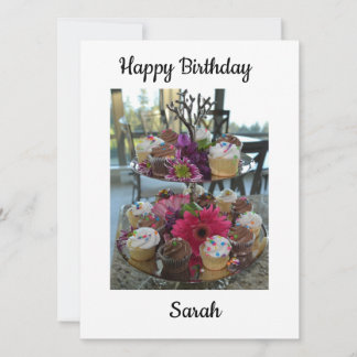 Herzlichen Glückwunsch zum Geburtstag Sarah