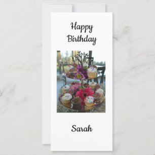 Herzlichen Glückwunsch zum Geburtstag Sarah Karte