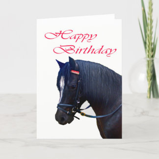 Herzlichen Glückwunsch zum Geburtstag , Schwarz-Wa Karte