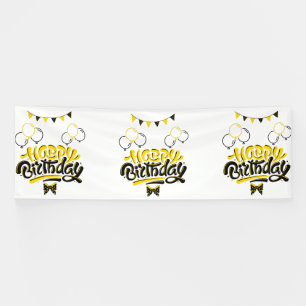 Herzlichen Glückwunsch zum Geburtstag Spaß 4x12 Vi Banner