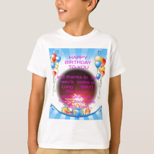 Herzlichen Glückwunsch zum Geburtstag T-Shirt
