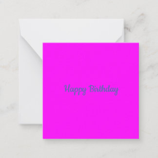 Herzlichen Glückwunsch zum Geburtstag Text auf Ros Mitteilungskarte