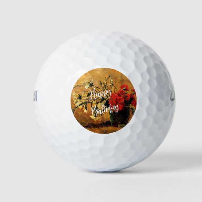 Herzlichen Glückwunsch zum Geburtstag, Van Goghs b Golfball (Vorderseite)