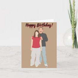 Herzlichen Glückwunsch zum Geburtstag Vater, Opa e Dankeskarte