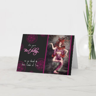 Herzlichen Glückwunsch zum Geburtstag, viel Spaß,  Karte