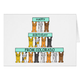 Herzlichen Glückwunsch zum Geburtstag von Colorado