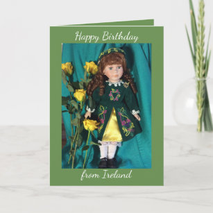 Herzlichen Glückwunsch zum Geburtstag von Irland-K Karte
