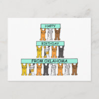 Herzlichen Glückwunsch zum Geburtstag von Oklahoma