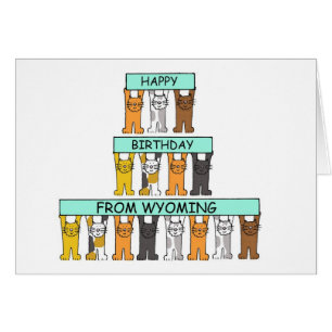 Herzlichen Glückwunsch zum Geburtstag von Wyoming 