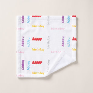 Herzlichen Glückwunsch zum Geburtstag Waschlappen
