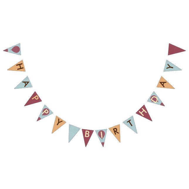 Herzlichen Glückwunsch zum Geburtstag Wimpelkette (Alle)