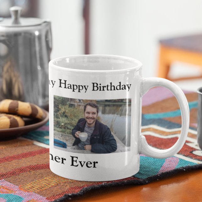Herzlichen Glückwunsch zum Geburtstag zum besten B Kaffeetasse (Von Creator hochgeladen)
