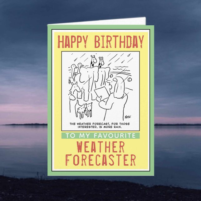 Herzlichen Glückwunsch zum Geburtstag zum Wettervo Karte (Von Creator hochgeladen)