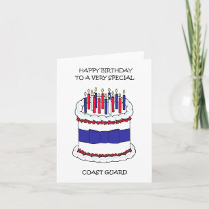 Herzlichen Glückwunsch zum Geburtstag zur Küstenwa Karte