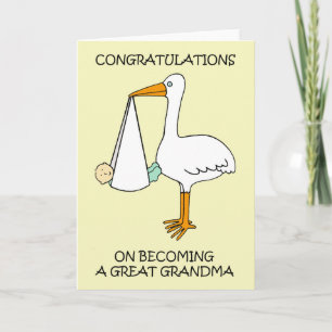 Herzlichen Glückwunsch zum großen Oma Karte