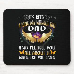 Herzlichen Glückwunsch zum Himmlischen Geburtstag Mousepad