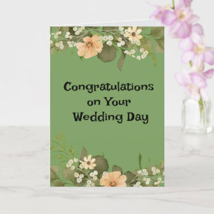 Herzlichen Glückwunsch zum Hochzeitstag Karte