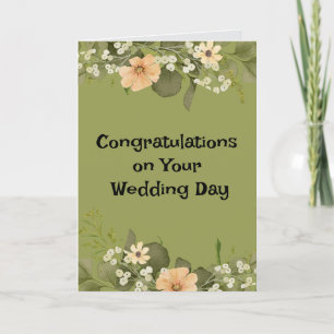 Herzlichen Glückwunsch zum Hochzeitstag Karte
