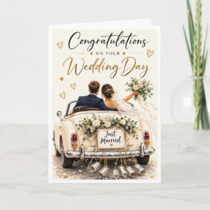 Herzlichen Glückwunsch zum Hochzeitstag Karte