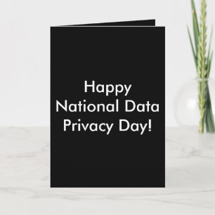 Herzlichen Glückwunsch zum National Data Privacy D Karte