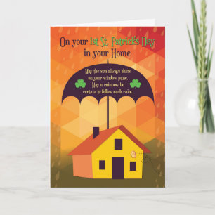 Herzlichen Glückwunsch zum neuen Haus, Umbrella Ov Karte