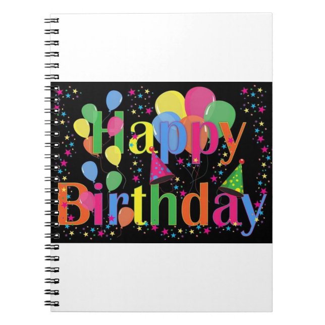 Herzlichen Glückwunsch zum 🎂 Notizblock (Vorderseite)