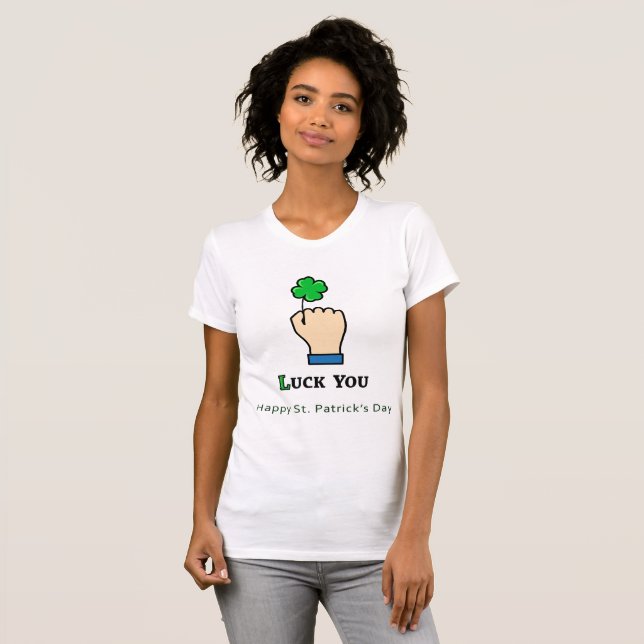 Herzlichen Glückwunsch zum Patrick! T-Shirt (Vorne ganz)