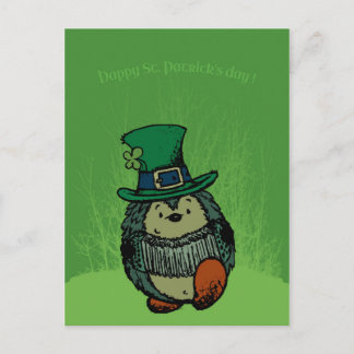 Herzlichen Glückwunsch zum Patrick's Day! Postkarte