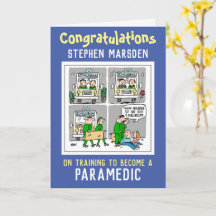 Herzlichen Glückwunsch zum Training als Paramedic-