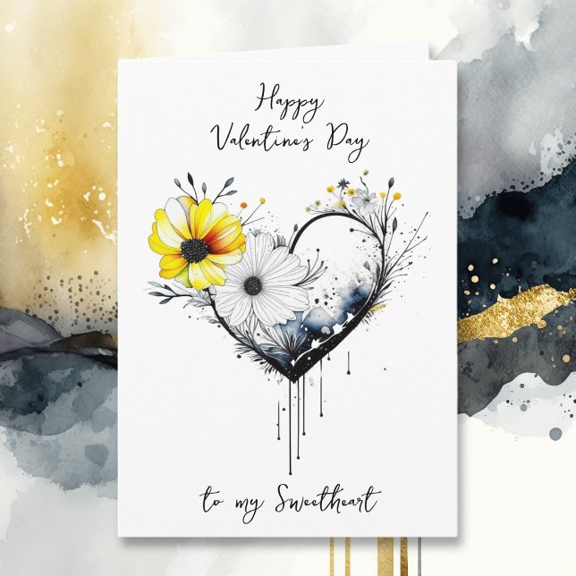 Herzlichen Glückwunsch zum Valentinstag an meinen  Karte (Von Creator hochgeladen)