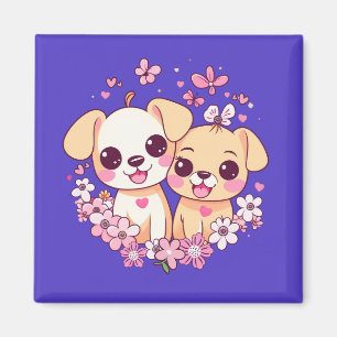 Herzlichen Glückwunsch zum Valentinstag! Magnet