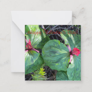 Herzlichen Glückwunsch zum Valentinstag! Mitteilungskarte