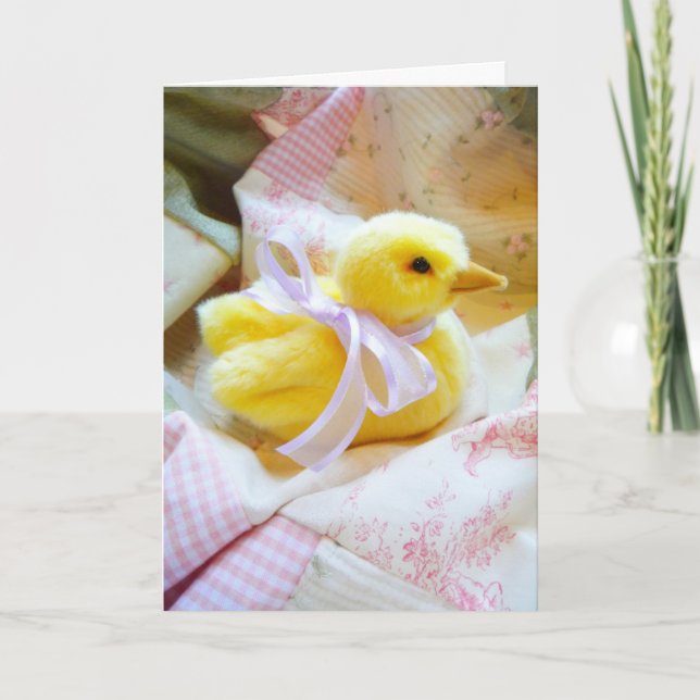 Herzlichen Glückwunsch zur Ankunft Ihres neuen Bab Karte (Vorderseite)