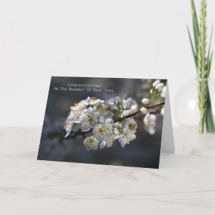 Herzlichen Glückwunsch zur Erneuerung Ihrer Stimme Karte