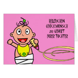 Herzlichen Glückwunsch zur Geburt Eurer Nachbar