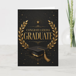 Herzlichen Glückwunsch zur Graduierung Karte