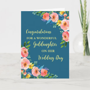 Herzlichen Glückwunsch zur Hochzeit der Patentocht Karte
