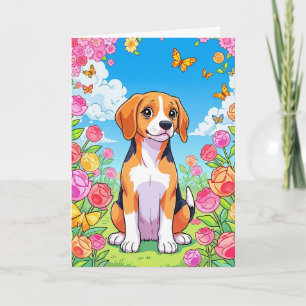 Herzlichen Glückwunsch zur neuen Beagle-Karte Karte