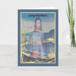 Herzlichen Glückwunsch zur Priesterkarte Dankeskarte