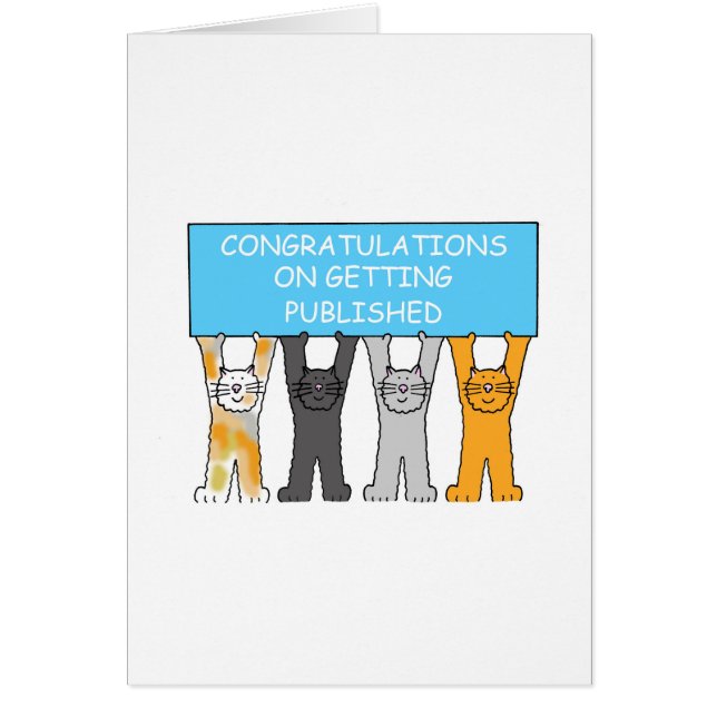 Herzlichen Glückwunsch zur Veröffentlichung (Vorne)