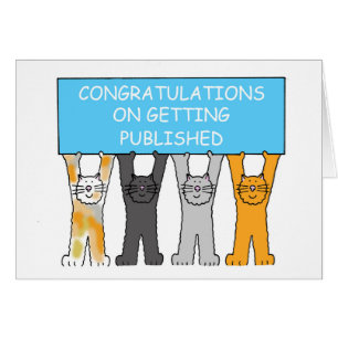 Herzlichen Glückwunsch zur Veröffentlichung