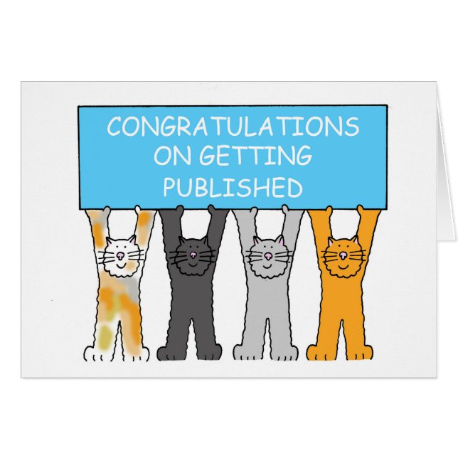 Herzlichen Glückwunsch zur Veröffentlichung (Vorderseite (Horizontal))