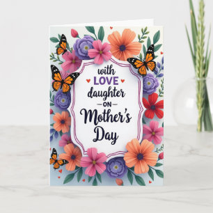 Herzlichen Mamas Blumenstrauß Karte