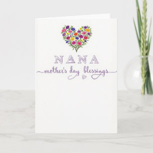 Herzlichen Nana-Tag-Grußkarte Karte