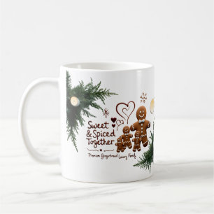 Herzlicher Luxus-Gingerbread-Familien-Schokolade Kaffeetasse