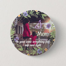 Herzlicher Mutter-Button-Pin