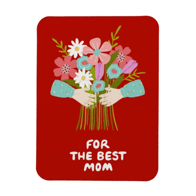 Herzlicher Muttertag Magnet (Vertikal)